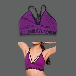 PINK Victoria's Secret Purple Sports Bra